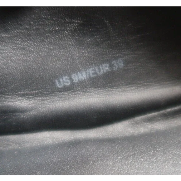 Vince Shoes Womens 9 Sneakers Slip On Leather Casual Classic Lifestyle Black Low - Picture 14 of 15